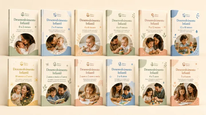 Guia por faixa etária - coleção Desenvolvimento Infantil
